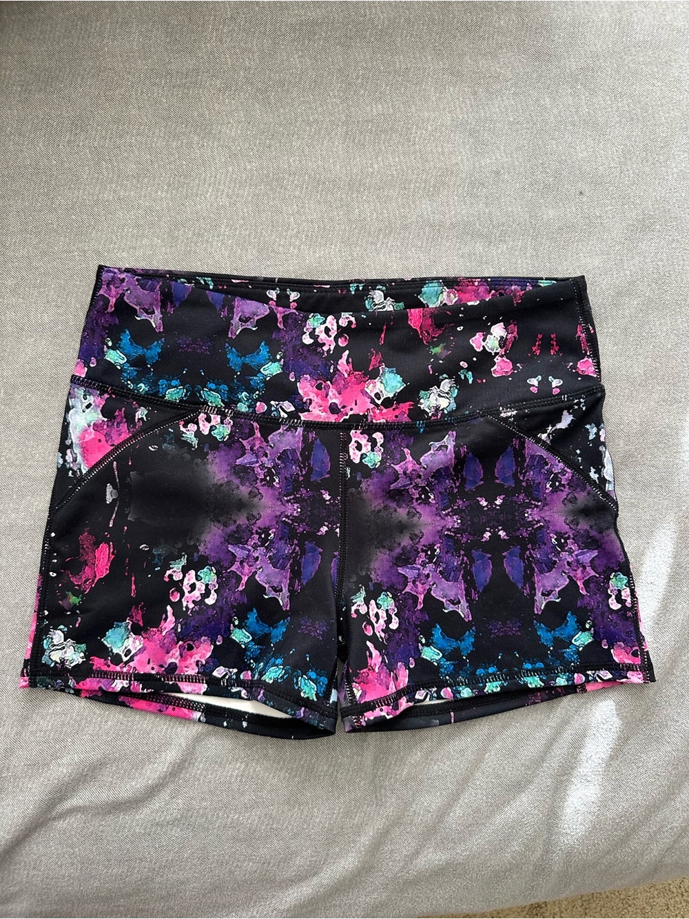 Fabletics Galaxy Athletic Workout Shorts